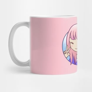 Pink Haired girl - Megan/Leah/LD Lizzie Cutie girl Mug